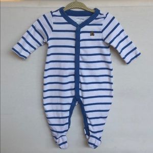 Baby Gap Striped Footed One Piece
